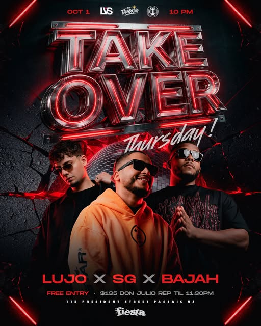 Takeover Thursday October 1 archived flyer